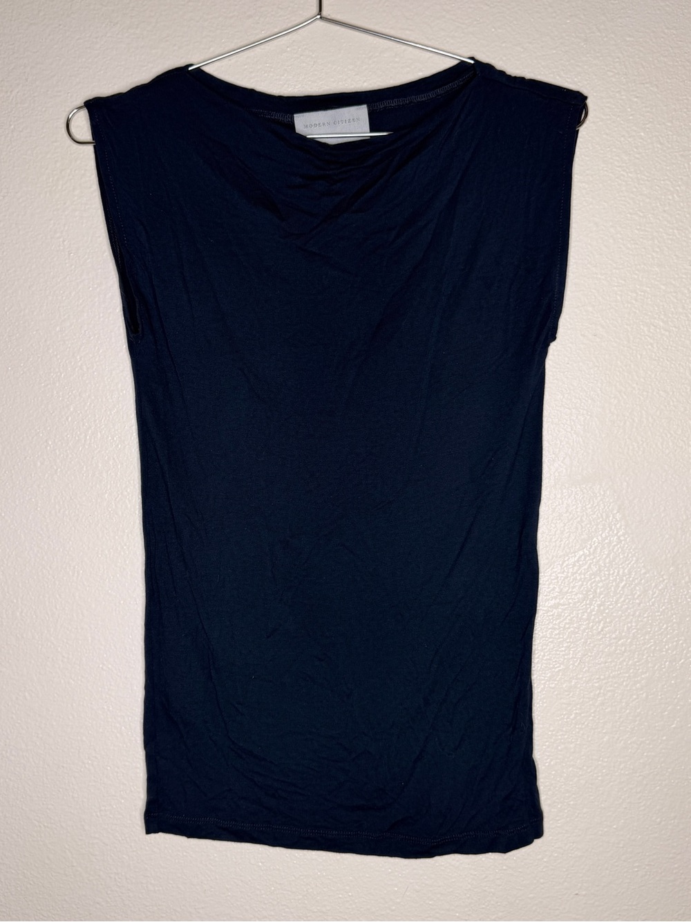 Modern Citizen Navy Sleeveless Crew Tank